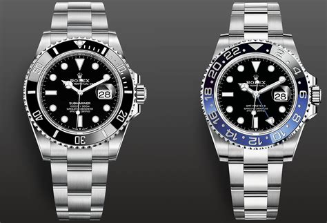 difference between rolex submariner gmt master ii|rolex submariner gmt master 2.